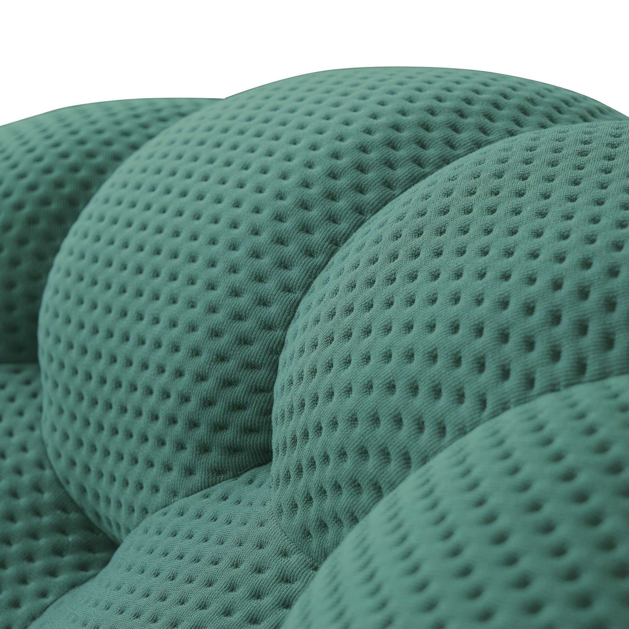 98.43'' Modern Bubble Sofa 3D Honeycomb Shape Lazy Sofa Couch