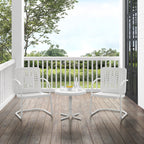 Crosley Bates 3Pc Outdoor Chair Set - 84 W x 22 D x 35 H