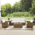 Crosley Bradenton 5Pc Swivel Rocker And Sofa Set