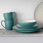 Noritake Colorwave 16-Piece Coupe Dinnerware Set, Service For 4