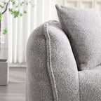 Comfortable square recliner sofa