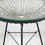 Corvus Sarcelles 3-Piece Modern Wicker Acapulco Bistro Set