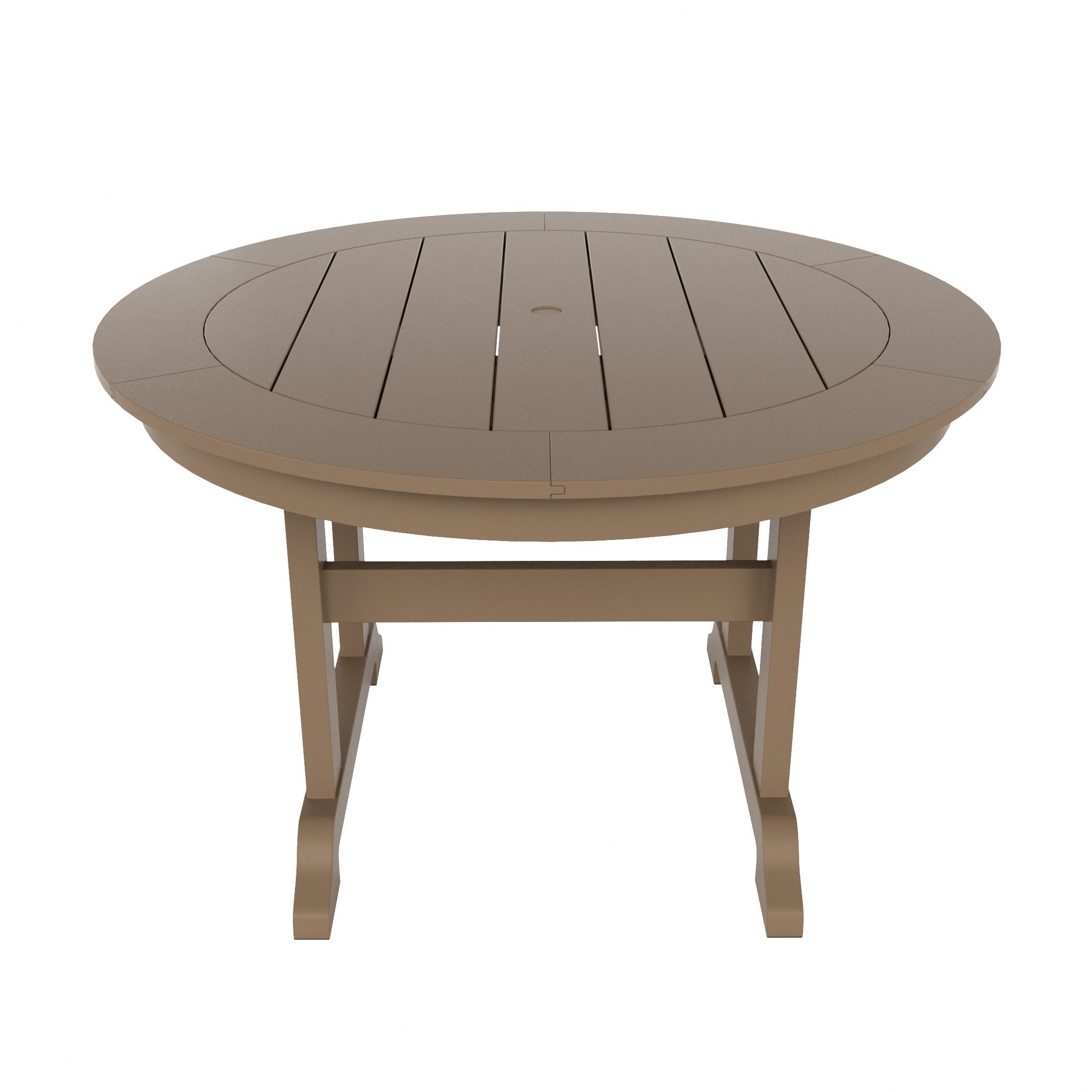 Polytrends Laguna Hdpe All Weather Outdoor Patio Dining Set with Round Table, Armchairs (5-Piece Set)