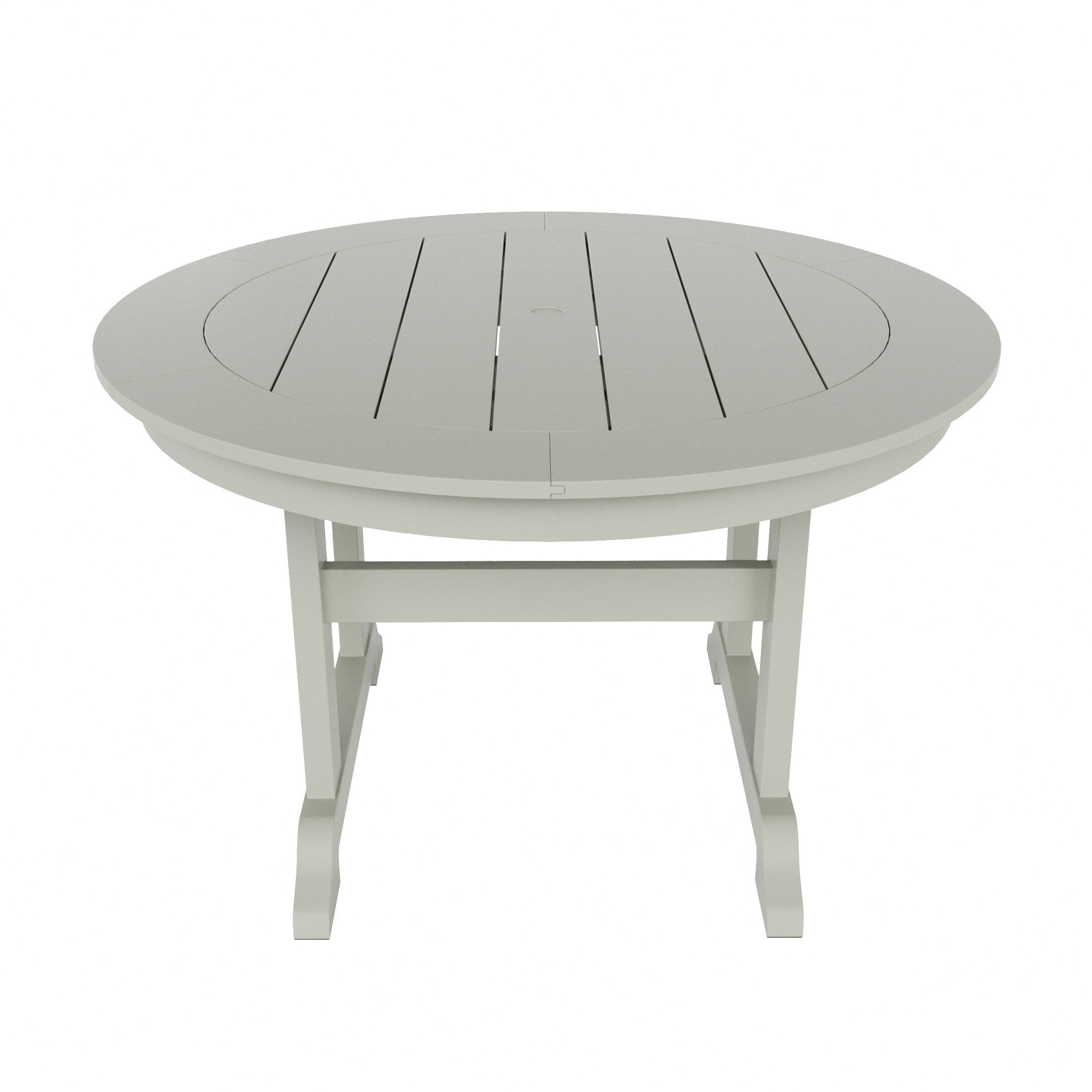 Polytrends Laguna Hdpe All Weather Outdoor Patio Dining Set with Round Table, Armchairs (5-Piece Set)