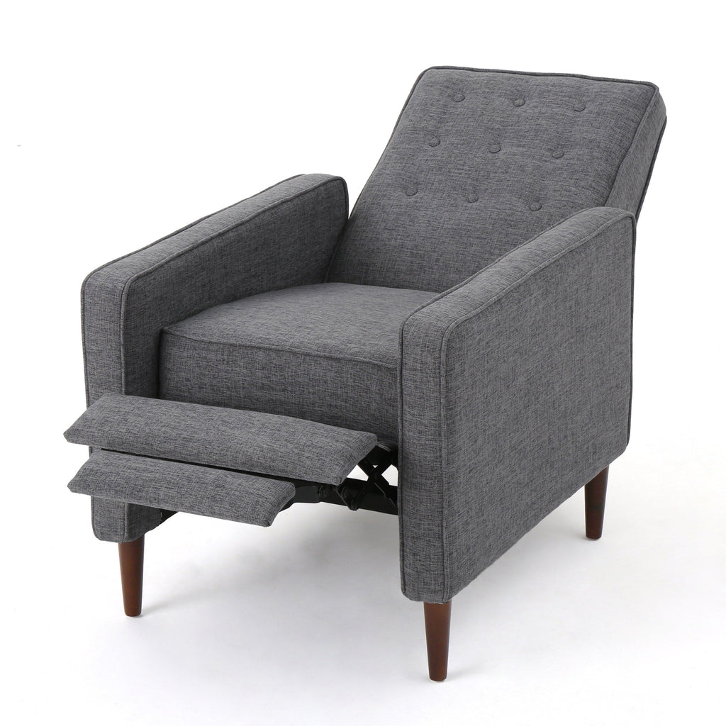Mervynn Button Tufted Recliner (Set of 2) by Christopher Knight Home