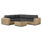Poly & Bark Puglia Outdoor/Patio Corner Sectional Set with Coffee Table