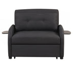 Pull Out Sofa Sleeper 3 in 1 with 2 Wing Table