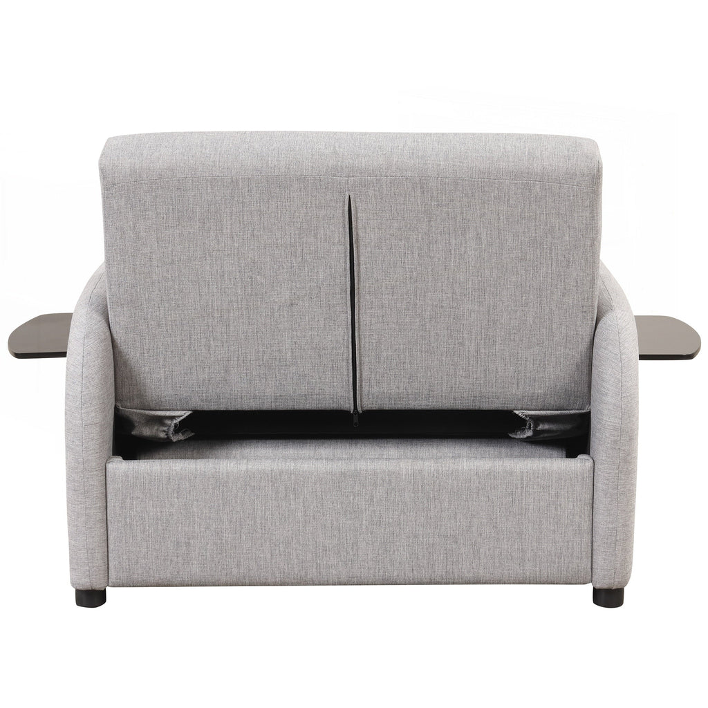 Pull Out Sofa Sleeper 3 in 1 with 2 Wing Table