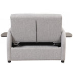Pull Out Sofa Sleeper 3 in 1 with 2 Wing Table