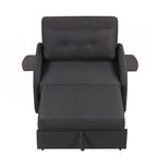 Pull Out Sofa Sleeper 3 in 1 with 2 Wing Table
