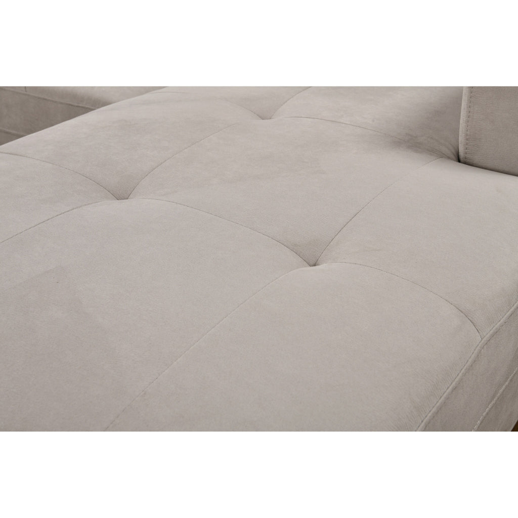Roomfitters 122 Oversized Sectional Sofa Couch with Chaise Storage, Contemporary U-Shaped 7-Seater Sofa