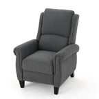 Roomfitters Ultimate Comfort PU Leather Pushback Recliner, Luxurious Recliner Chair for Living Room or Bedroom
