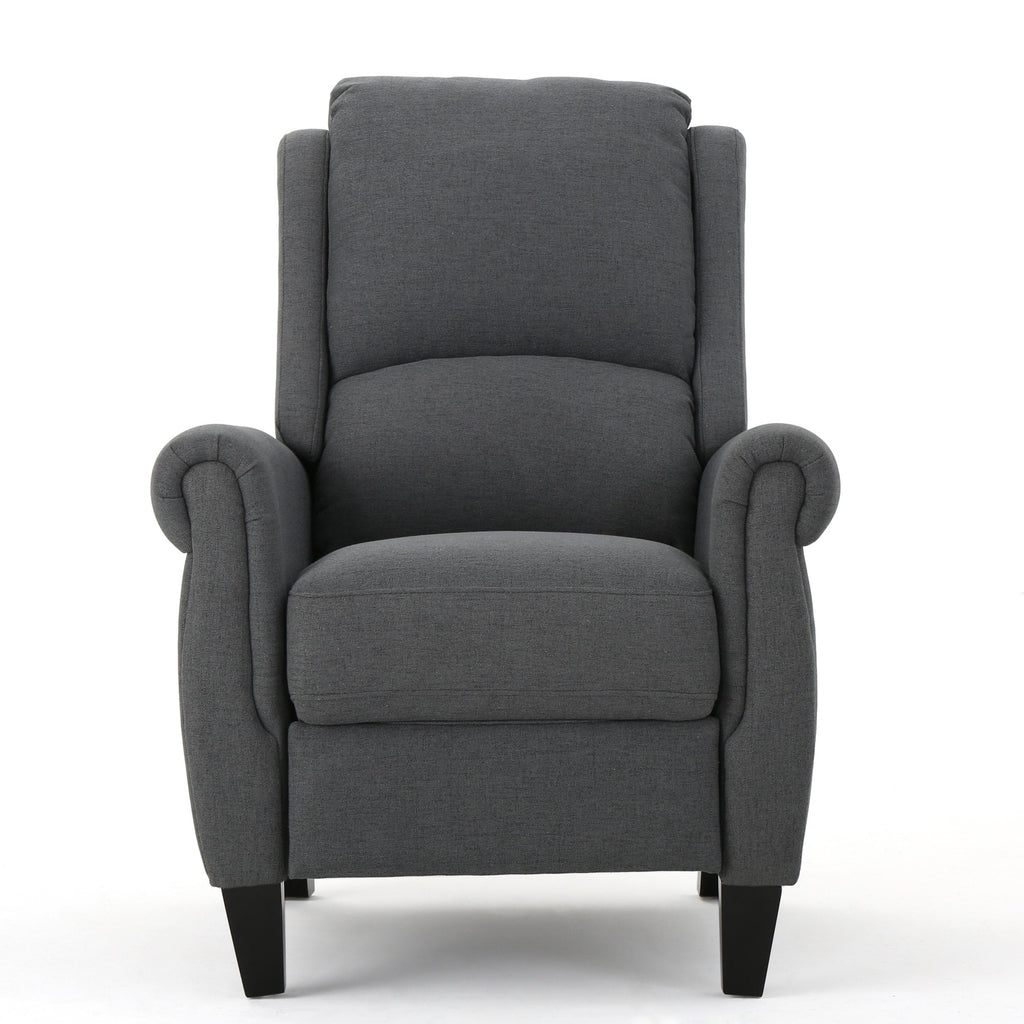 Roomfitters Ultimate Comfort PU Leather Pushback Recliner, Luxurious Recliner Chair for Living Room or Bedroom