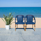 SAFAVIEH Doreth Arm Chair (Set of 2) - 23Wx36Dx25H