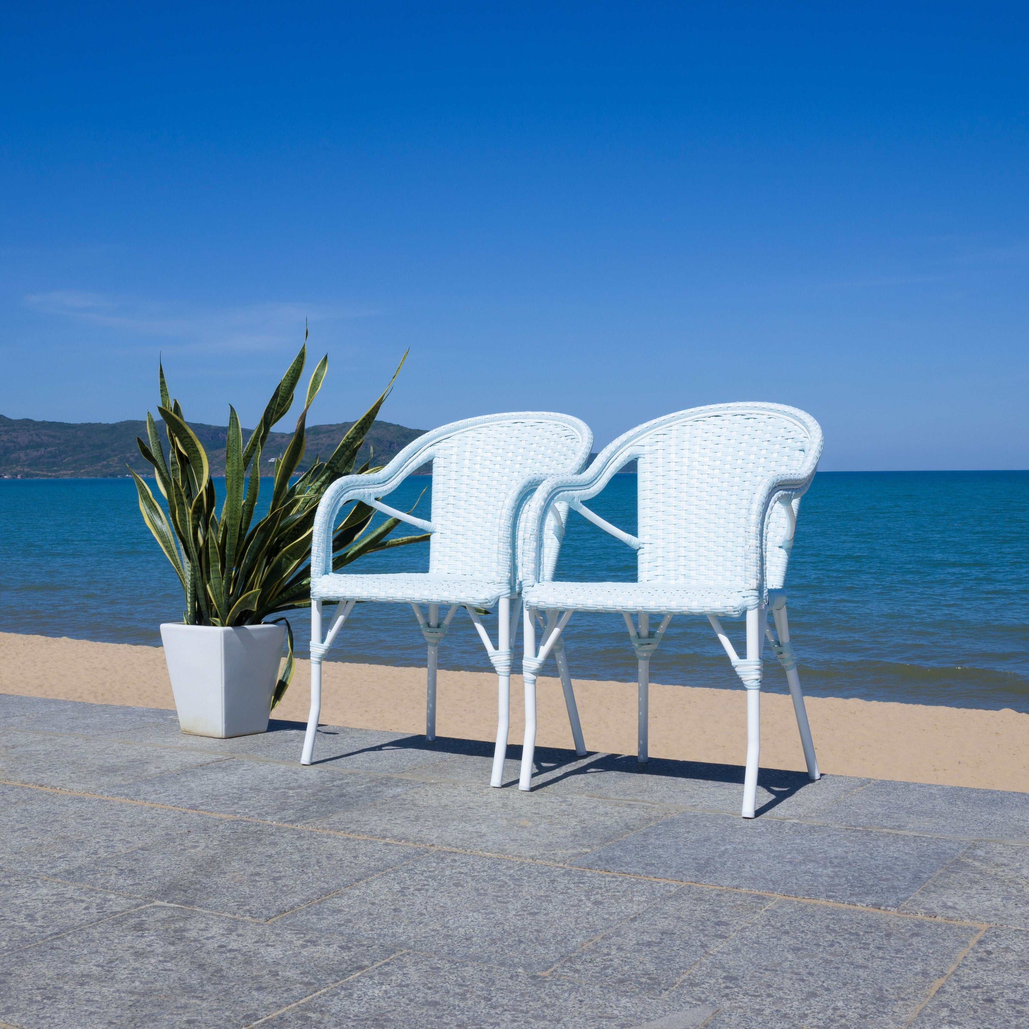 SAFAVIEH Doreth Arm Chair (Set of 2) - 23Wx36Dx25H