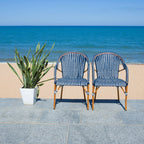 SAFAVIEH Doreth Arm Chair (Set of 2) - 23Wx36Dx25H