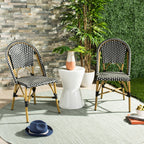 SAFAVIEH Marolyn Stackable Dining Chair (Set of 2) - 18W x 22D x 35H