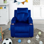 Magic Seats for Superheroes  Princesses, Super Deluxe Kids Recliner with Footrest, Headrest, 2 Cup Holders
