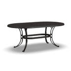 Sanibel Bronze Aluminum 7- Piece Outdoor Dining Set with 72 Oval Dining Table and Six Armchairs by Homestyles