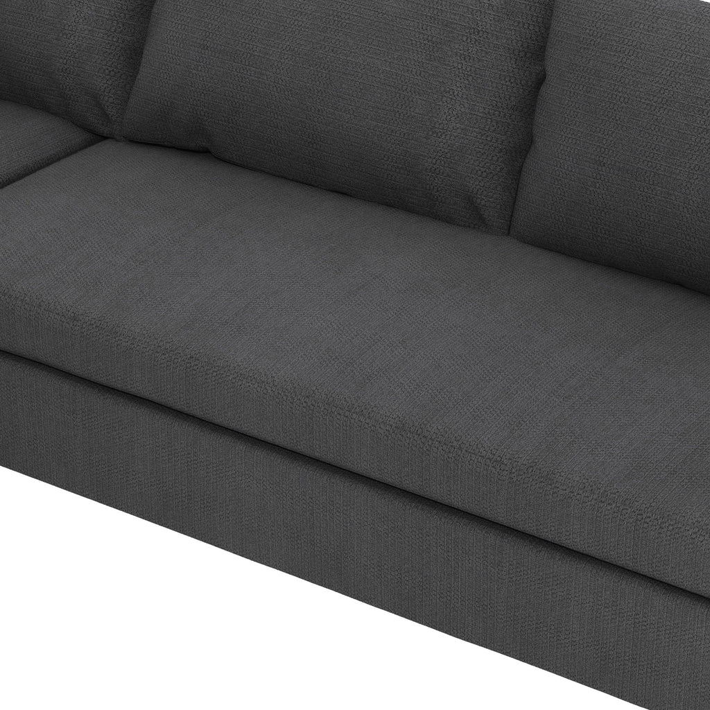 Sectional Sofa,Reversible U Shaped Chenille Couch Set,Free Combination,Oversized 8 Seat Convertible Sofa