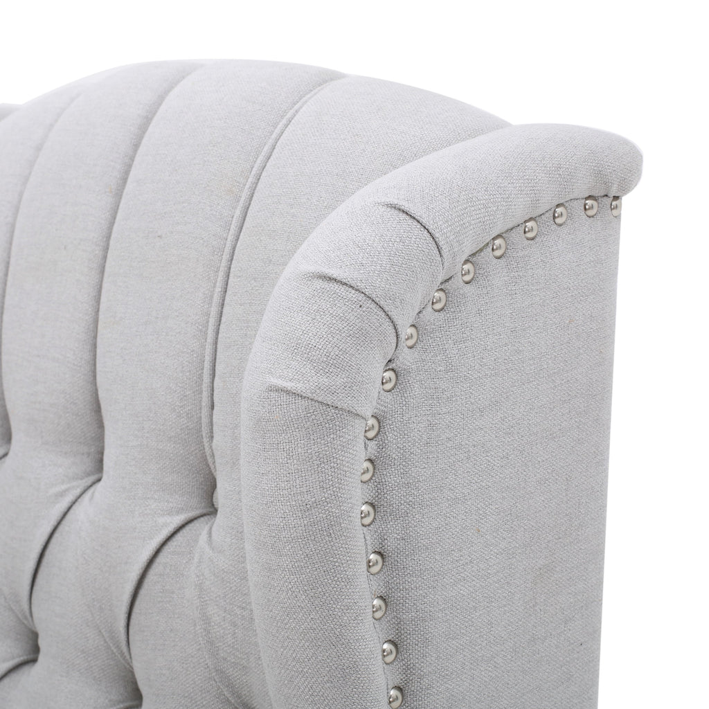 Walter Tufted Fabric Recliners (Set of 2) by Christopher Knight Home