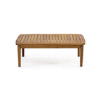 Willowbrook Outdoor Acacia Wood 4 Seater Chat Set by Christopher Knight Home